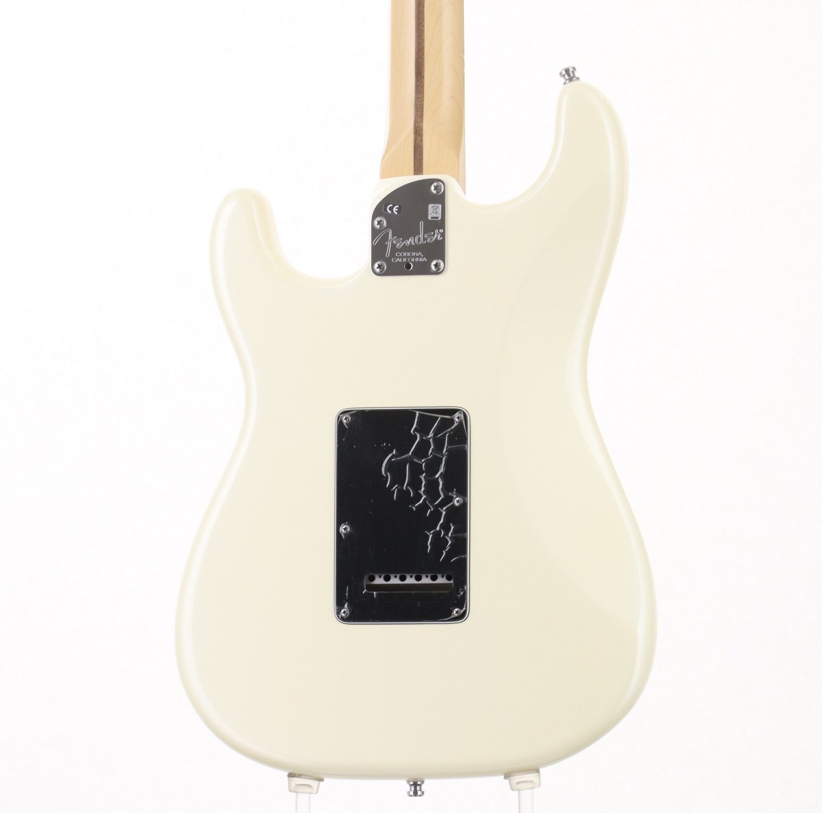 [SN US13058486] USED Fender Usa / American Deluxe ST HSH with Modern Twin Head Humbucker Olympic Pearl [03]