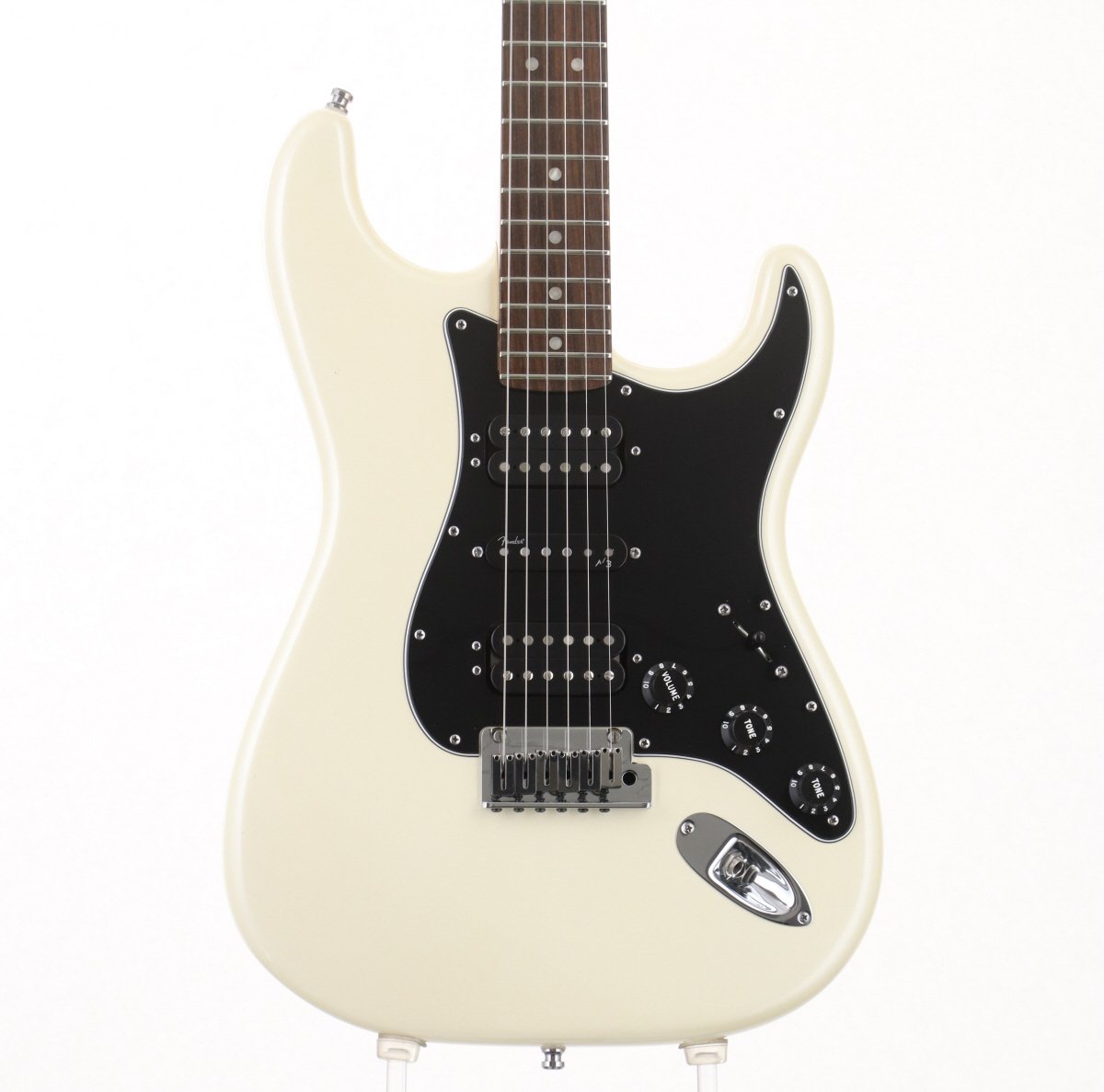 [SN US13058486] USED Fender Usa / American Deluxe ST HSH with Modern Twin Head Humbucker Olympic Pearl [03]