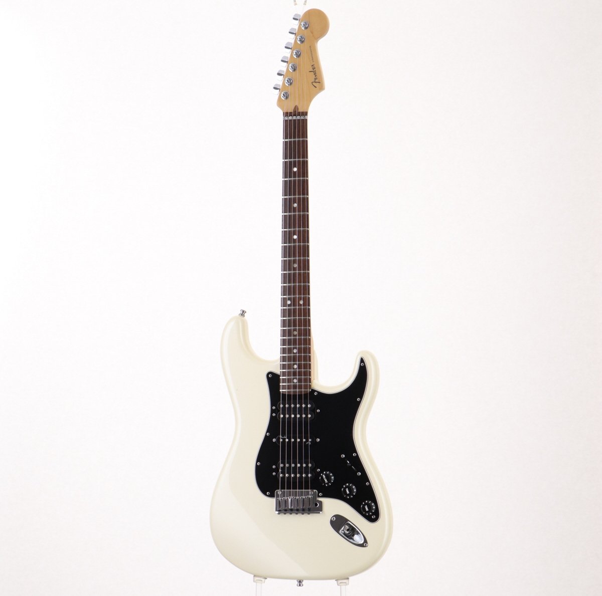 [SN US13058486] USED Fender Usa / American Deluxe ST HSH with Modern Twin Head Humbucker Olympic Pearl [03]