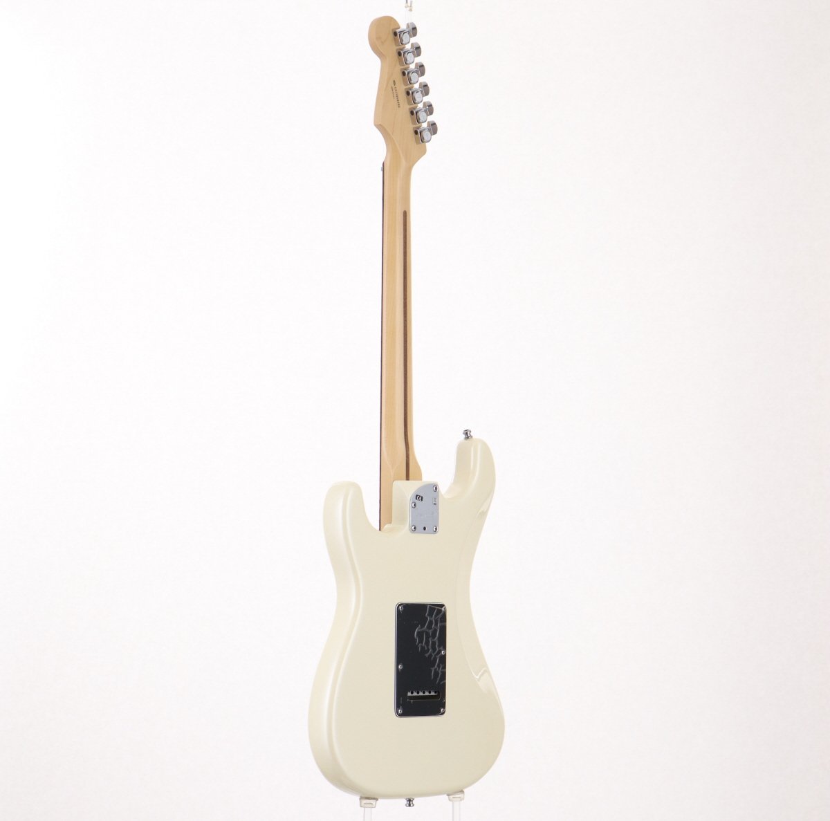 [SN US13058486] USED Fender Usa / American Deluxe ST HSH with Modern Twin Head Humbucker Olympic Pearl [03]