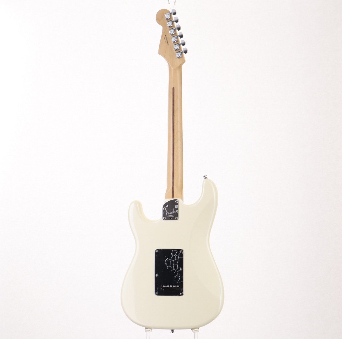 [SN US13058486] USED Fender Usa / American Deluxe ST HSH with Modern Twin Head Humbucker Olympic Pearl [03]