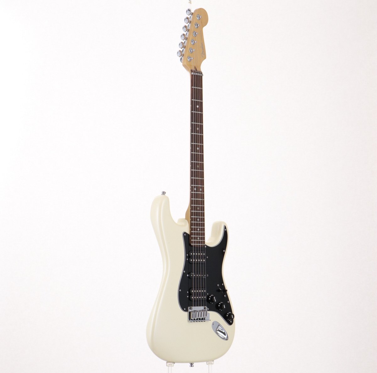 [SN US13058486] USED Fender Usa / American Deluxe ST HSH with Modern Twin Head Humbucker Olympic Pearl [03]