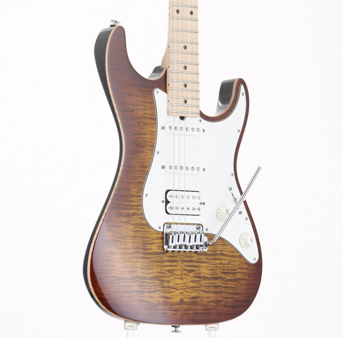 [SN P3304] USED Suhr / Pro Series S4 STD Bengal Burst [03]