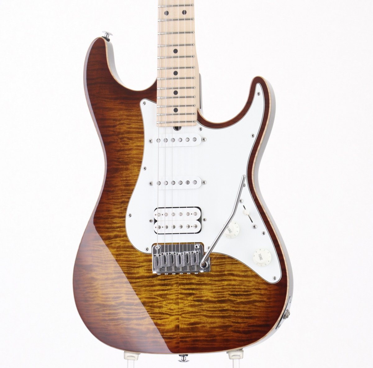 [SN P3304] USED Suhr / Pro Series S4 STD Bengal Burst [03]