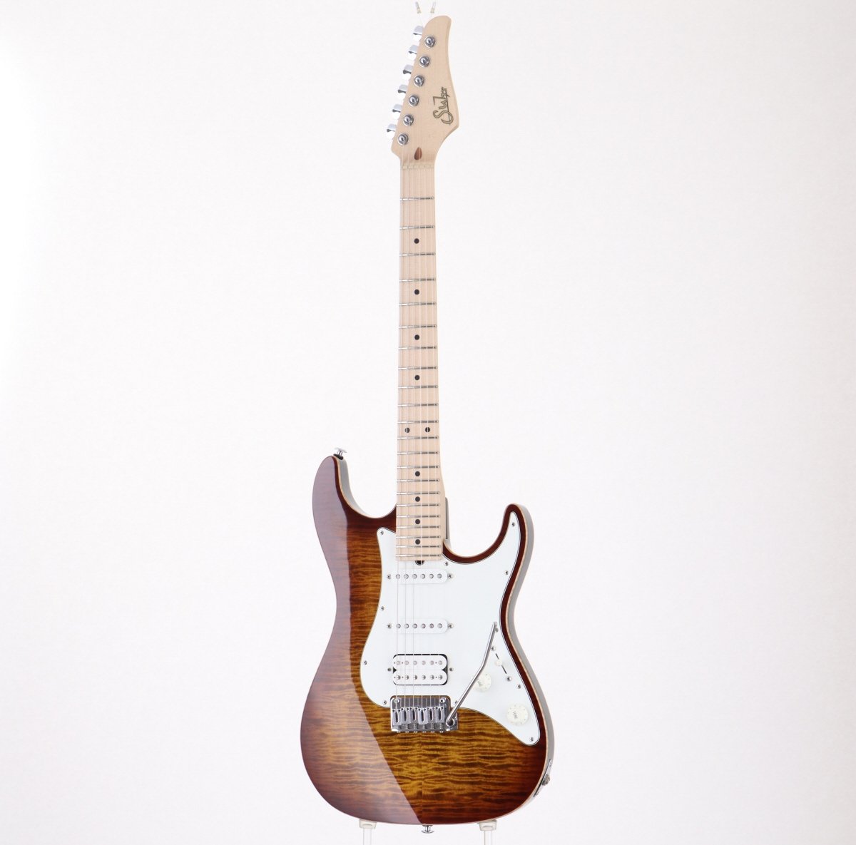 [SN P3304] USED Suhr / Pro Series S4 STD Bengal Burst [03]