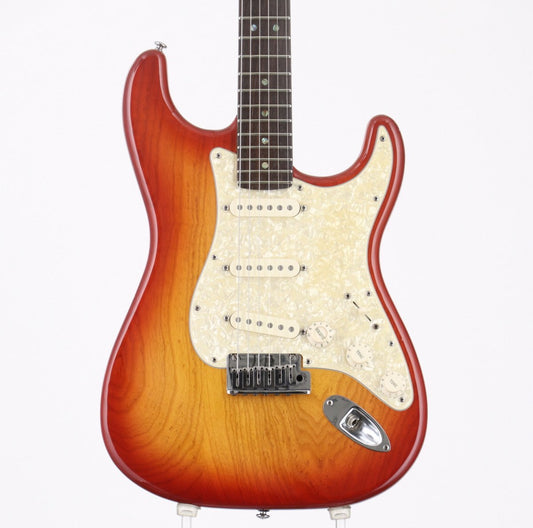 [SN DZ7060202] USED Fender USA / American Deluxe Stratocaster SCN PU Ash Aged Cherry Sunburst [06]