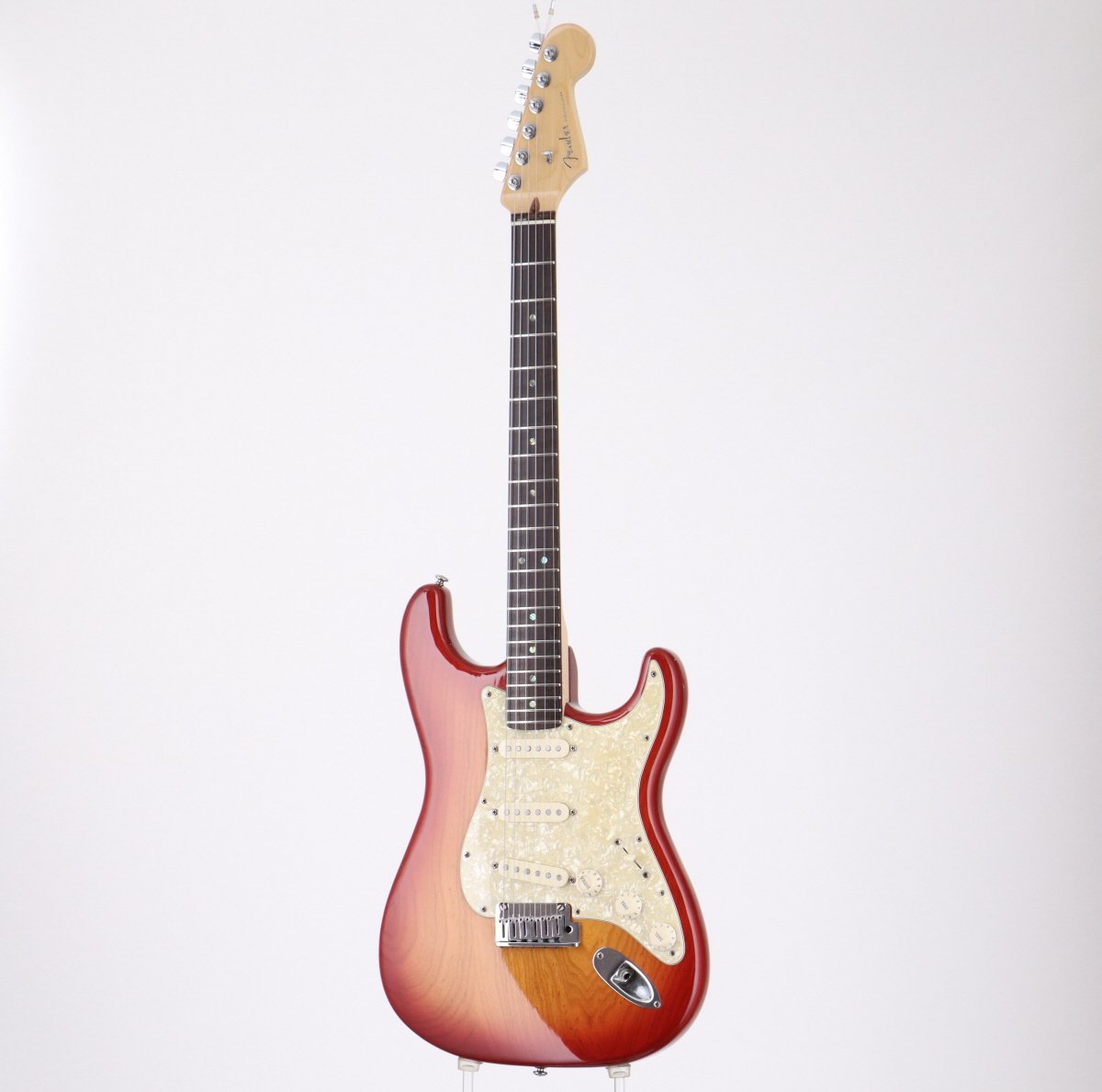 [SN DZ7060202] USED Fender USA / American Deluxe Stratocaster SCN PU Ash Aged Cherry Sunburst [06]