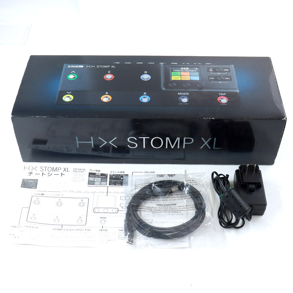 [SN HXL5M7106000321] USED LINE6 / HX STOMP XL [08]