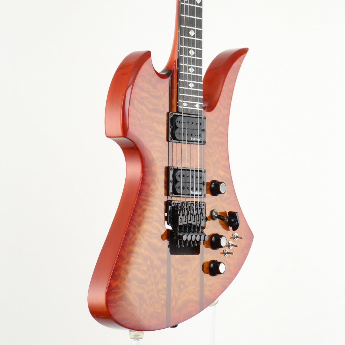 [SN E09081122] USED B.C.Rich / MGST / Mockingbird ST with Rockfield PU Trans Honey Burst [12]