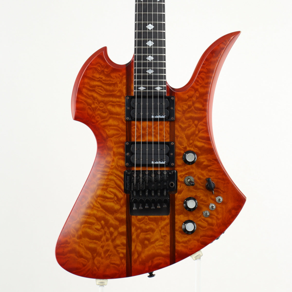 [SN E09081122] USED B.C.Rich / MGST / Mockingbird ST with Rockfield PU Trans Honey Burst [12]