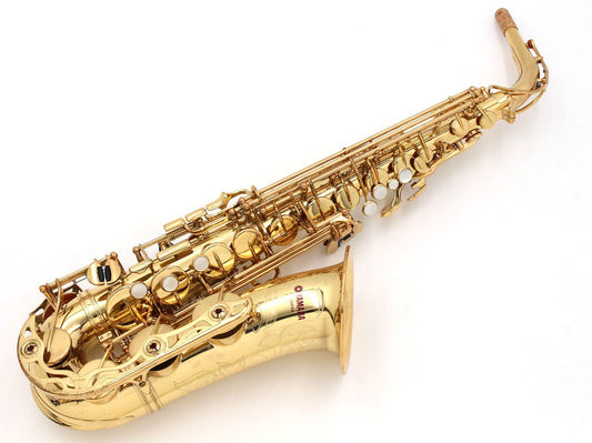 [SN 006005] USED YAMAHA / Alto Saxophone YAS-62 Early Purple LOGO All tampos replaced. [20]