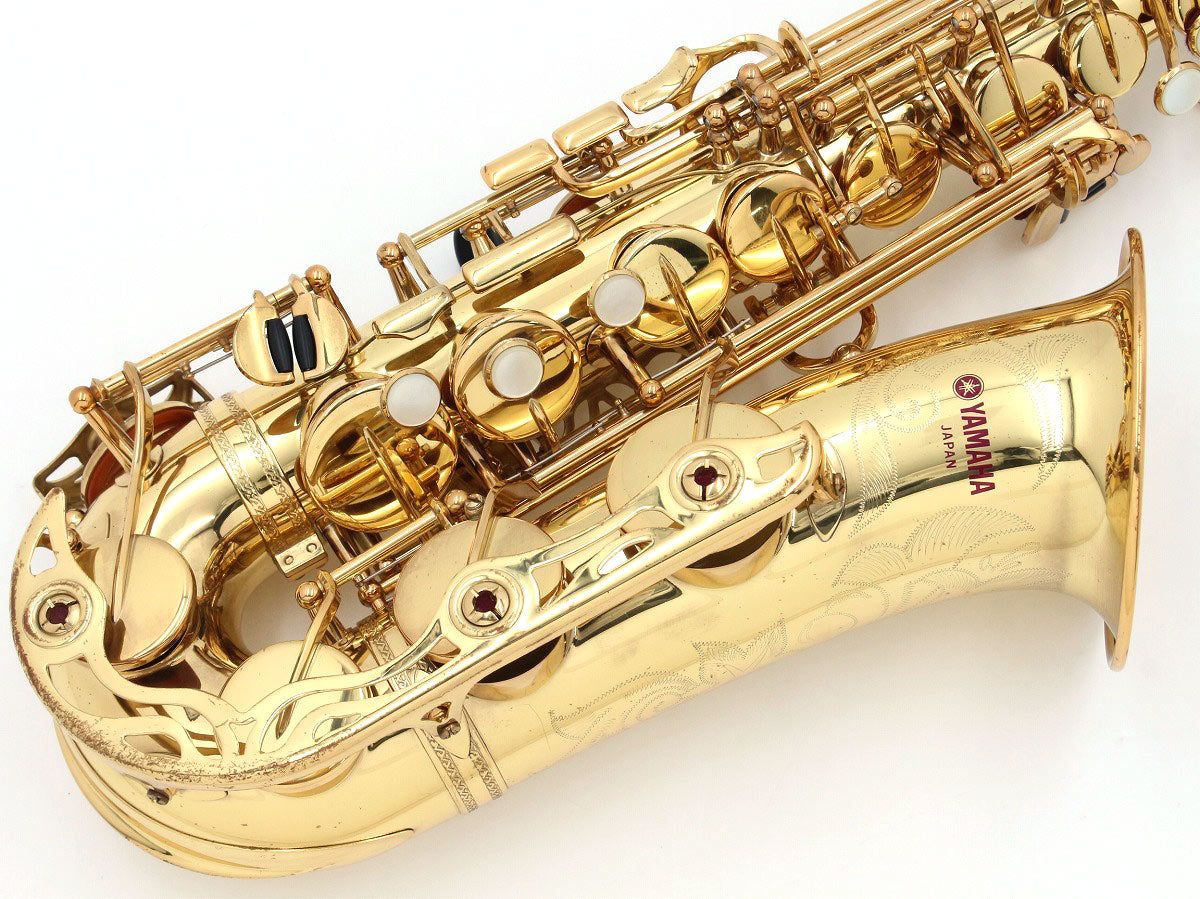 [SN 006005] USED YAMAHA / Alto Saxophone YAS-62 Early Purple LOGO All tampos replaced. [20]