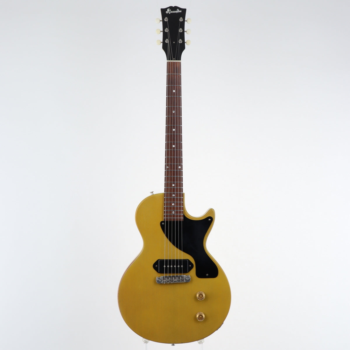 [SN 1114-08] USED Alexander / LesPaul Jr Type Television Yellow [11]