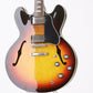 [SN 12918733] USED Gibson Mempis / ES-335 Dot Vinatge Burst [03]