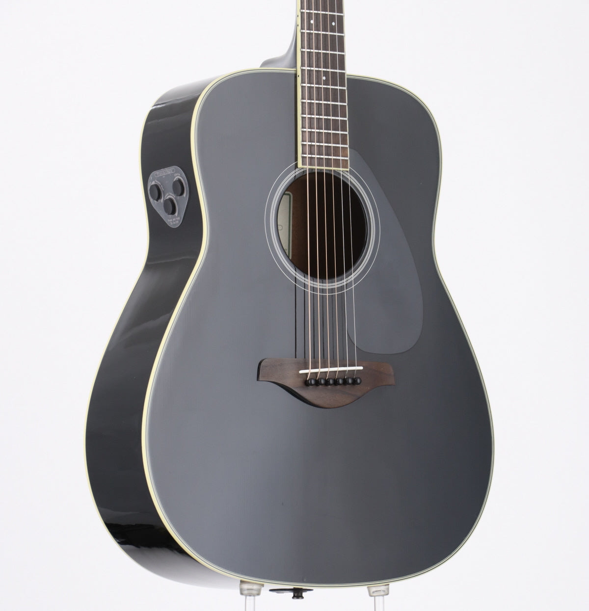 [SN HN0040576] USED YAMAHA FG-TA Trans Acoustic BK [03]