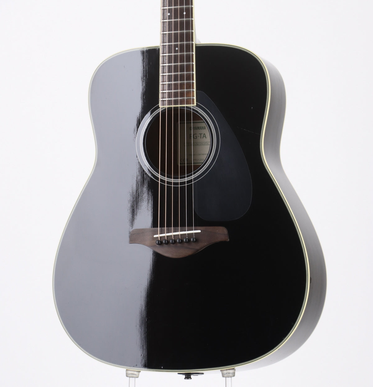 [SN HN0040576] USED YAMAHA FG-TA Trans Acoustic BK [03]