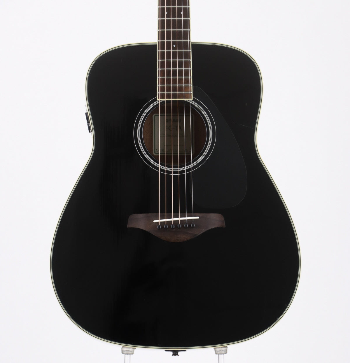 [SN HN0040576] USED YAMAHA FG-TA Trans Acoustic BK [03]