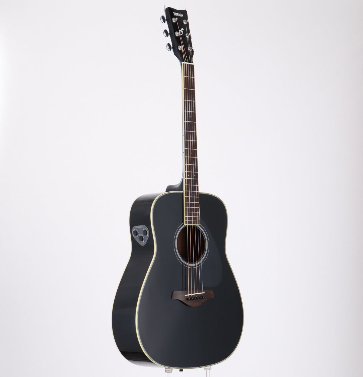 [SN HN0040576] USED YAMAHA FG-TA Trans Acoustic BK [03]