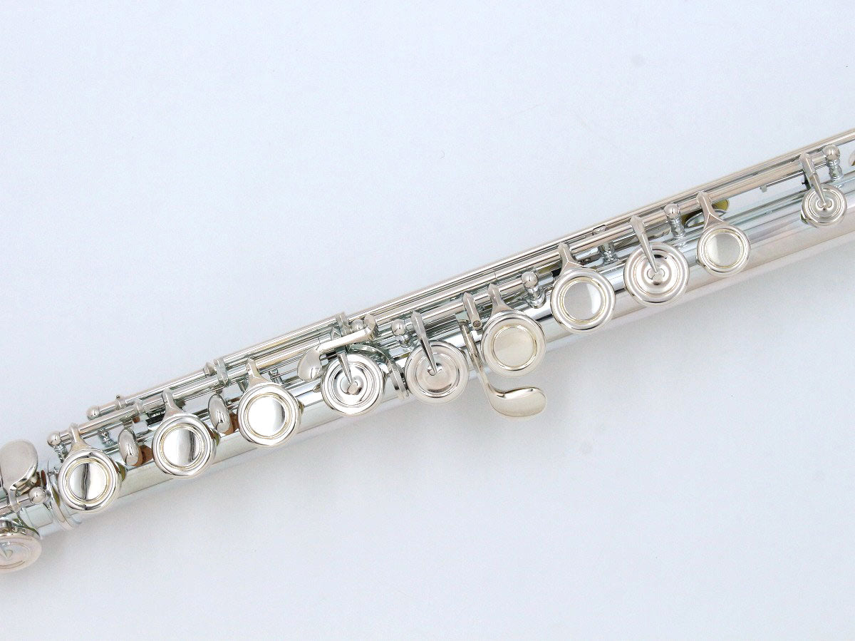 [SN 116381] USED MIYAZAWA / Flute Atelier Plus 1E, head tube silver, riser 9K, un [09]