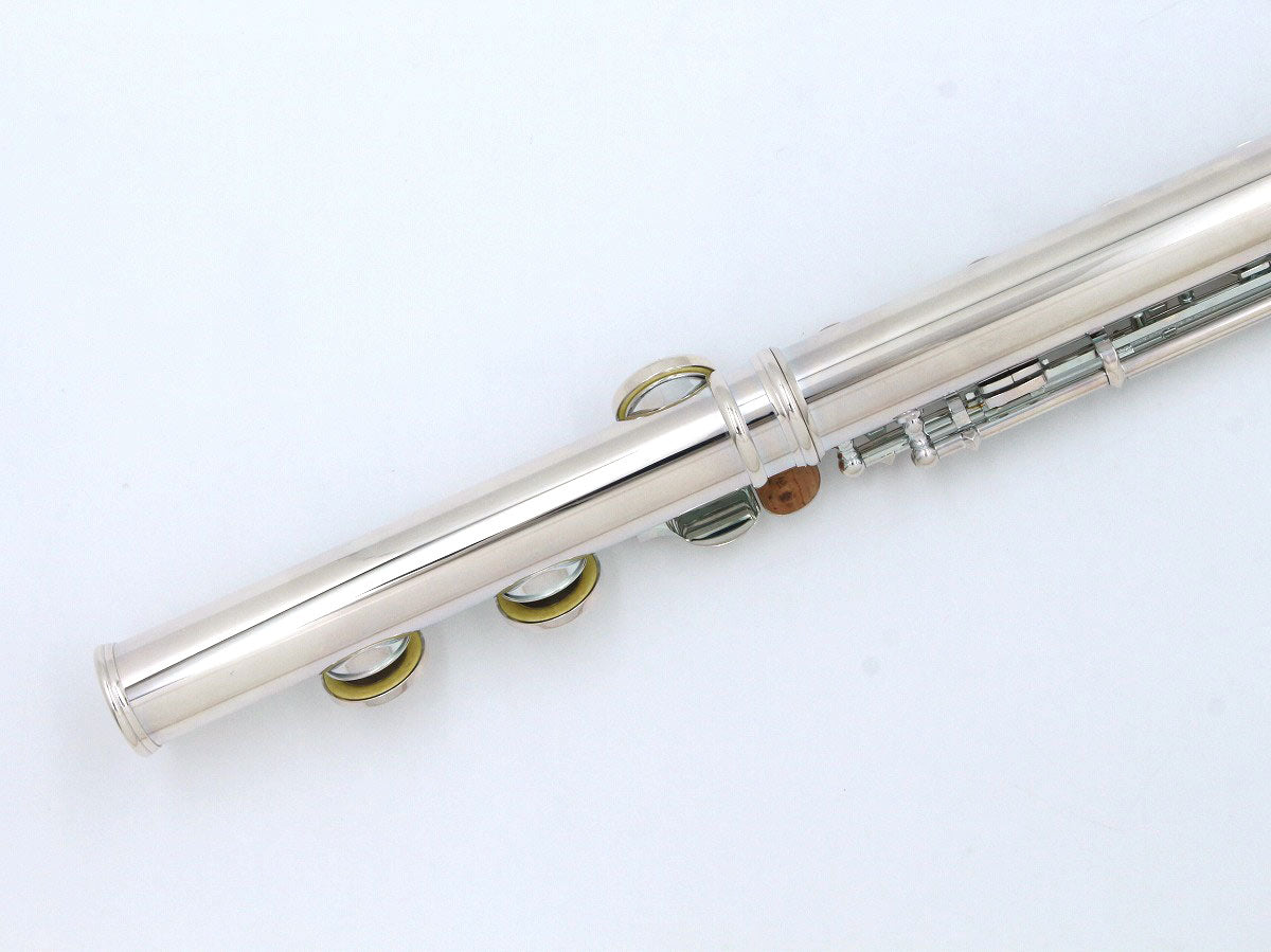 [SN 116381] USED MIYAZAWA / Flute Atelier Plus 1E, head tube silver, riser 9K, un [09]