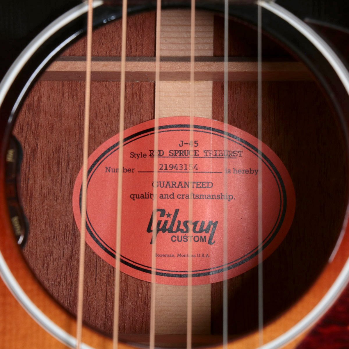 [SN 21943154] USED Gibson / J-45 Standard Adirondack Red Spruce Tri-burst Gibson Acoustic Guitar Eleaco J45 [made in 2023] [08]