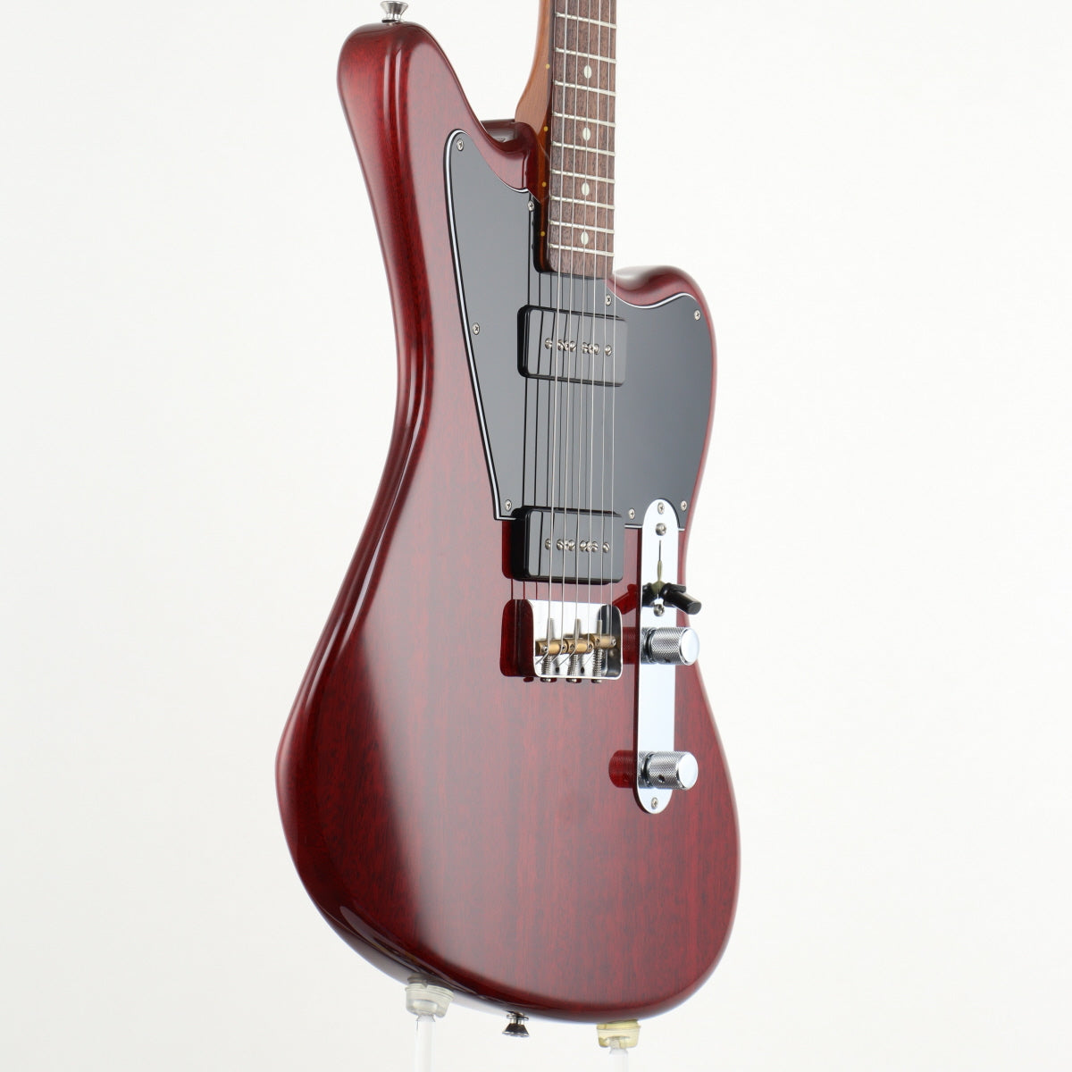 [SN JD19013598] USED Fender / Limited Mahogany Offset Telecaster P90 Crimson Red Trans [12]