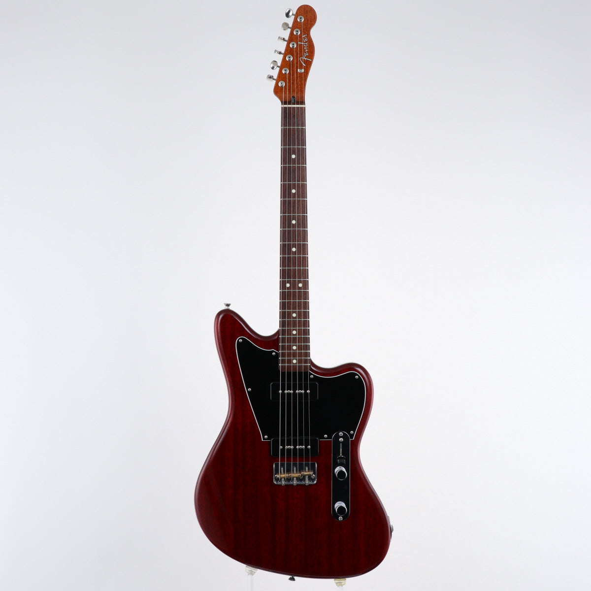 [SN JD19013598] USED Fender / Limited Mahogany Offset Telecaster P90 Crimson Red Trans [12]