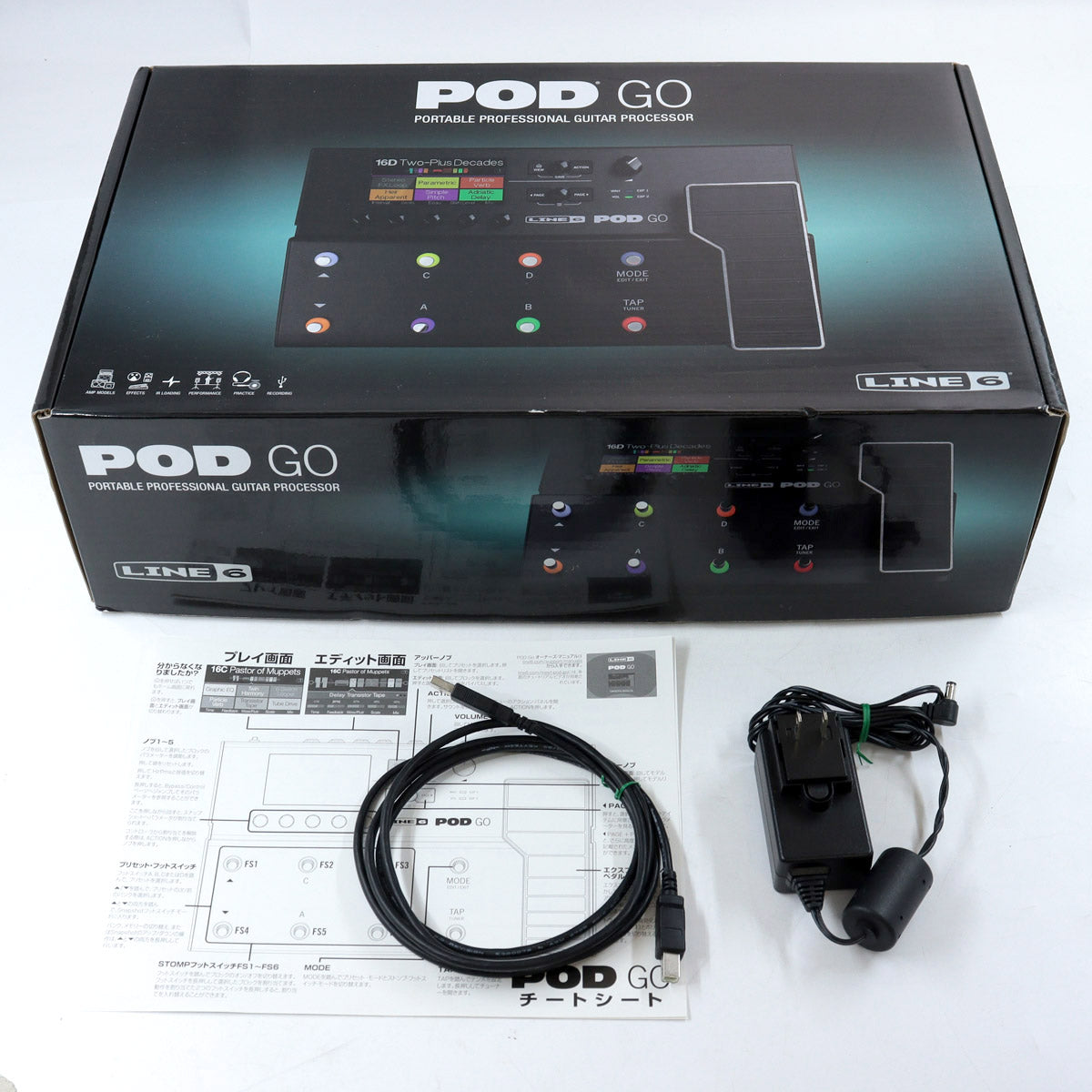 [SN 21PG55M7016019873] USED LINE6 / POD Go [08]