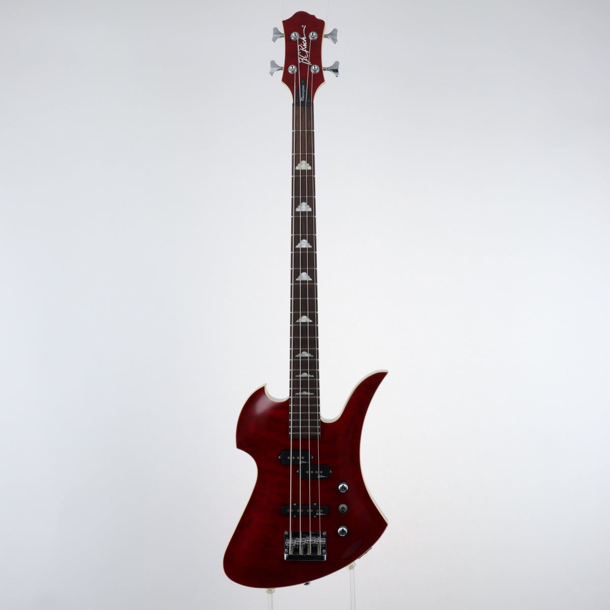 [SN F01130499] USED B.C.Rich / Mockingbird Masterpiece Bass Dragon Blood [11]