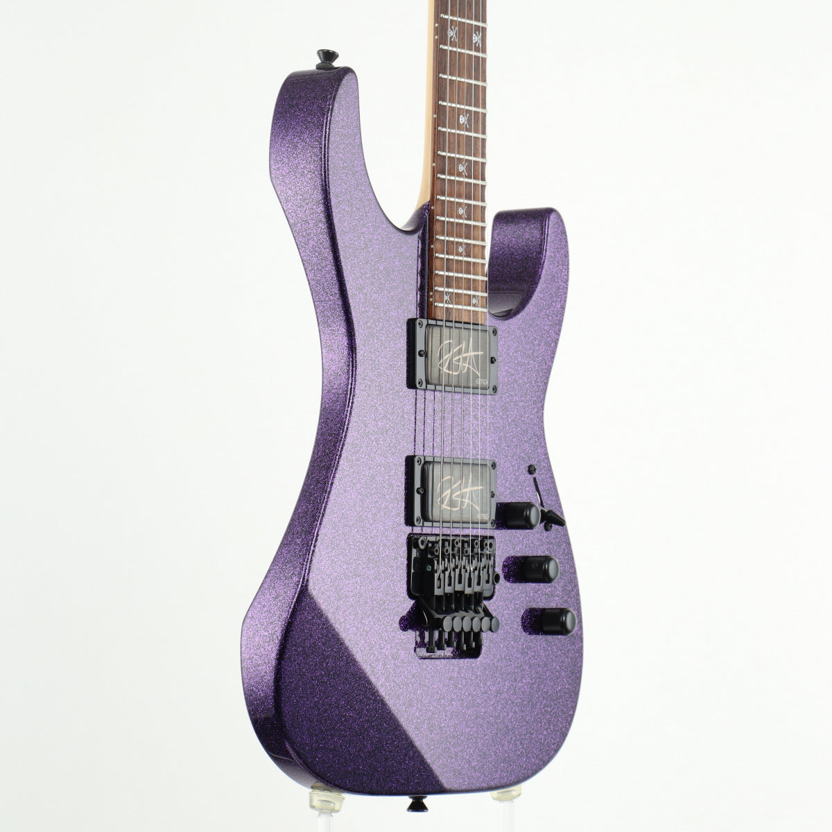 [SN E2111182] USED ESP / KH-2 Kirk Hammett Purple Sparkle [12]