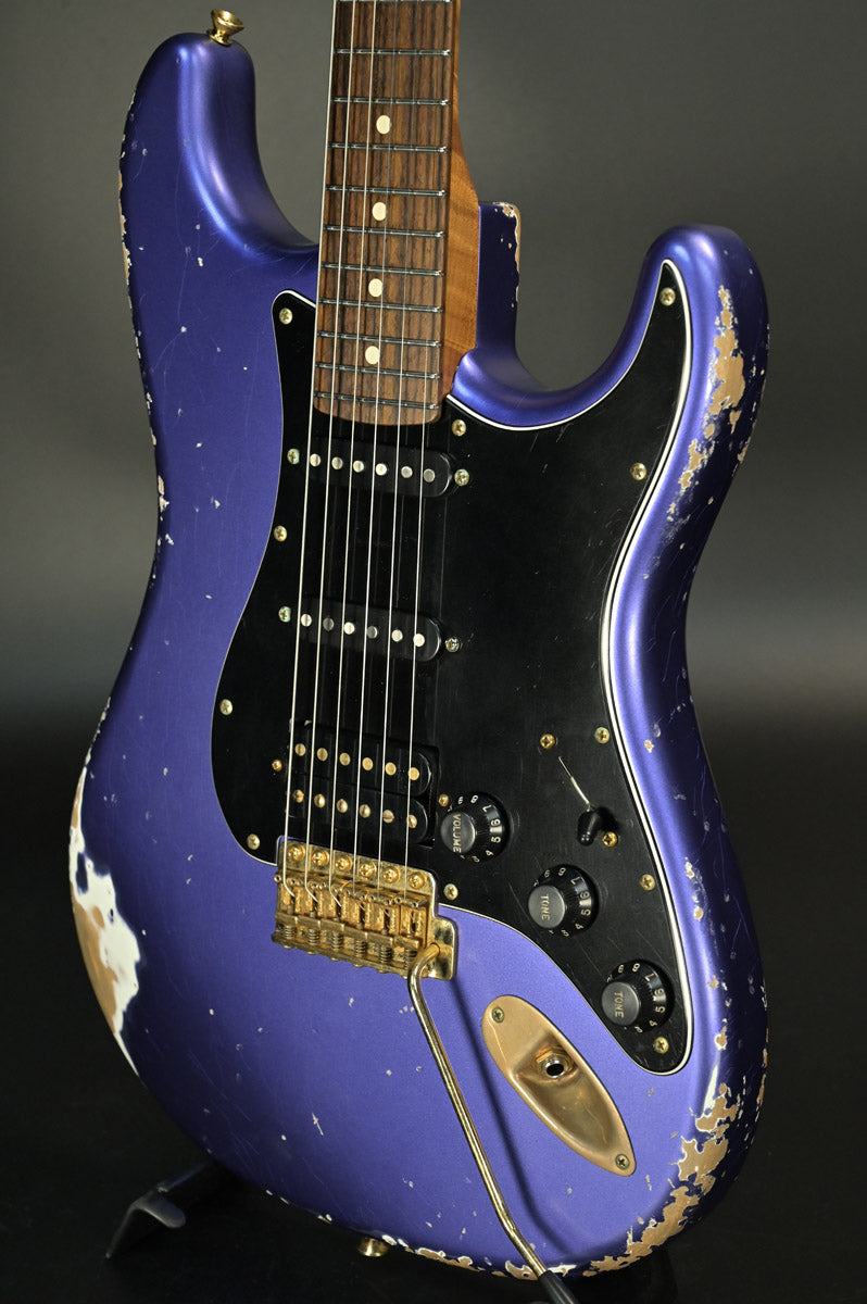 [SN 2928] USED Xotic / XSC-2 Purple Metallic Heavy Aged Alder RM-IR Gold 2023 [10]