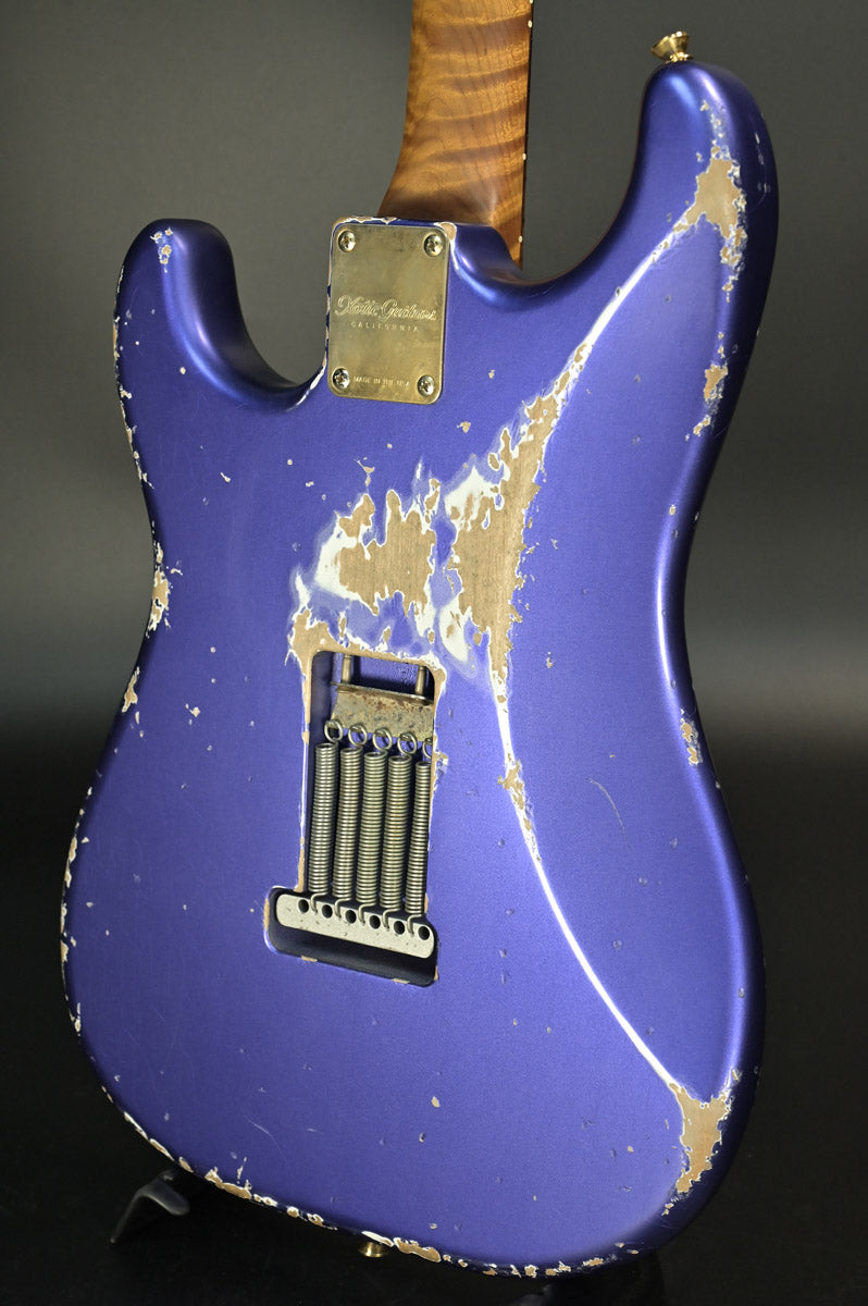 [SN 2928] USED Xotic / XSC-2 Purple Metallic Heavy Aged Alder RM-IR Gold 2023 [10]