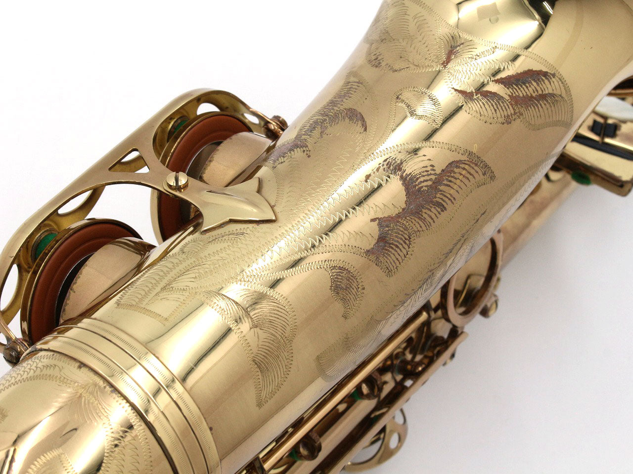 [SN 394325] USED SELMER / Alto saxophone SA80II W/E Series 2, engraved, all tampos replaced [20]