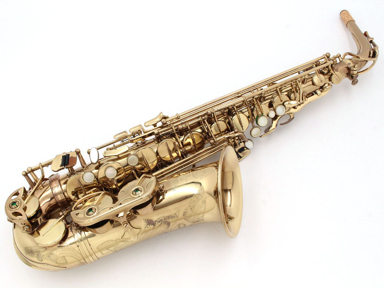 [SN 394325] USED SELMER / Alto saxophone SA80II W/E Series 2, engraved, all tampos replaced [20]