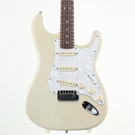 [SN US13010902] USED Fender USA / American Deluxe Stratocaster N3 Pickup Ash White Blonde [11]