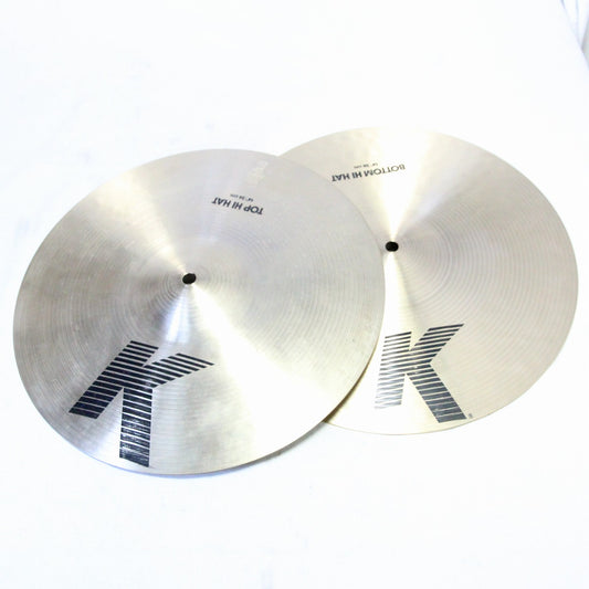 USED ZILDJIAN / 90s K.ZILDJIAN Hi-hats 14inch 1182/1140 Zildjian Hi-hat Cymbal [08]