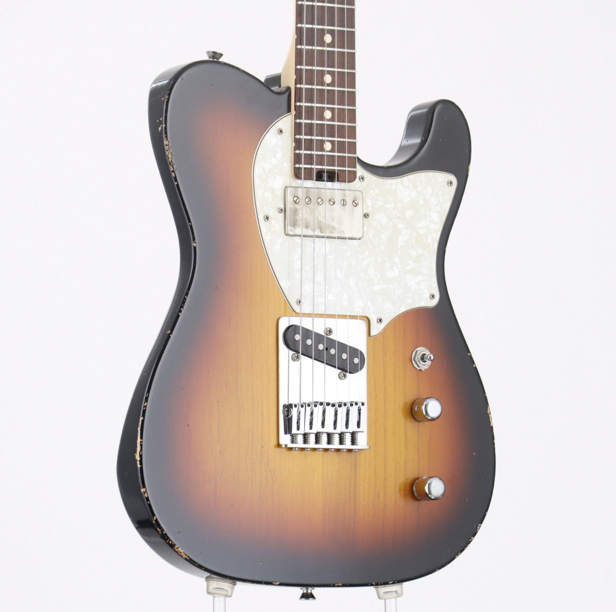 [SN 0297] USED Tsubasa Guitar / Sujie AL/R HS 3Tone Sunburst Aged [03]