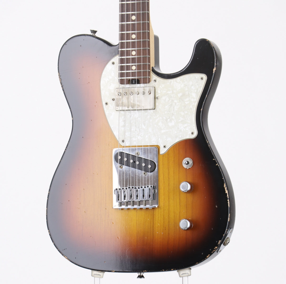 [SN 0297] USED Tsubasa Guitar / Sujie AL/R HS 3Tone Sunburst Aged [03]