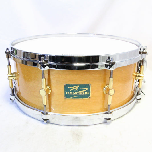 USED CANOPUS / M-1455 The Maple Snare Drum 14×5.5 CANOPUS Snare Drum [08]