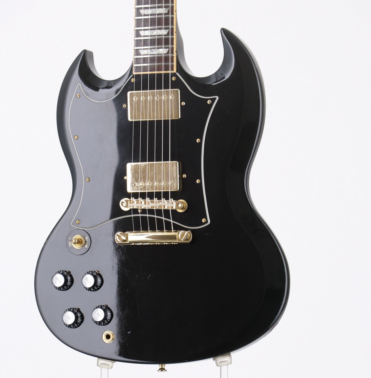 [SN 92546345] USED Gibson / SG-STD Left Hand Modified Ebony [03]