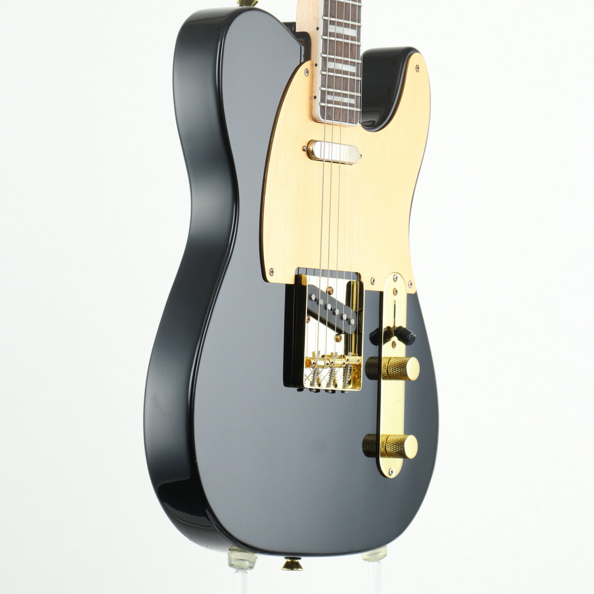 [SN ISSG22001733] USED Squier by Fender Squier / 40th Anniversary Telecaster Gold Edition Gold Anodized Pickguard Black [20]