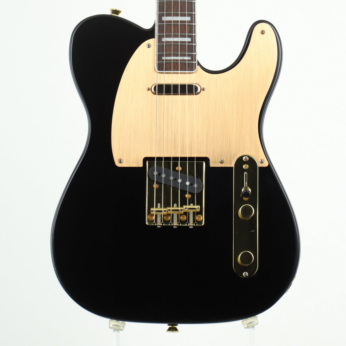 [SN ISSG22001733] USED Squier by Fender Squier / 40th Anniversary Telecaster Gold Edition Gold Anodized Pickguard Black [20]