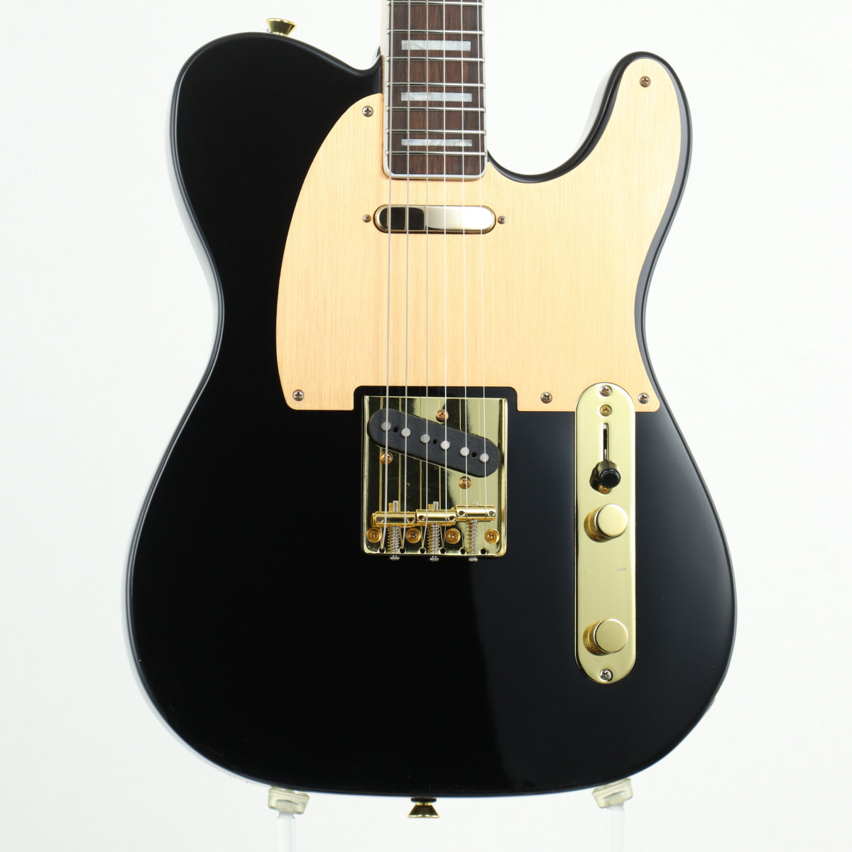 [SN ISSG22001733] USED Squier by Fender Squier / 40th Anniversary Telecaster Gold Edition Gold Anodized Pickguard Black [20]