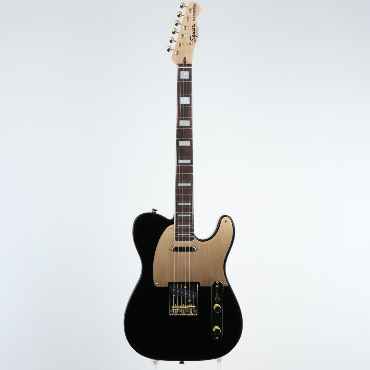 [SN ISSG22001733] USED Squier by Fender Squier / 40th Anniversary Telecaster Gold Edition Gold Anodized Pickguard Black [20]