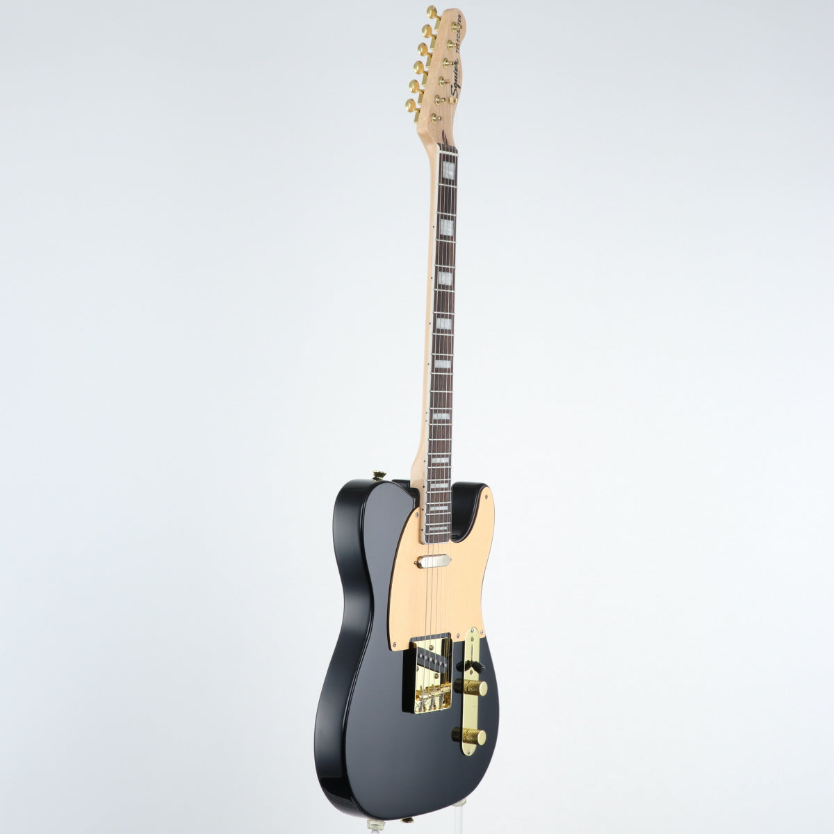 [SN ISSG22001733] USED Squier by Fender Squier / 40th Anniversary Telecaster Gold Edition Gold Anodized Pickguard Black [20]