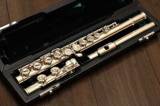 [SN RD00156] USED AZUMI AZ-Z3E silver flute [10]