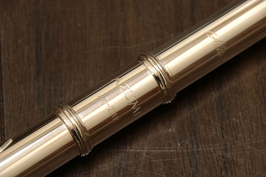 [SN RD00156] USED AZUMI AZ-Z3E silver flute [10]