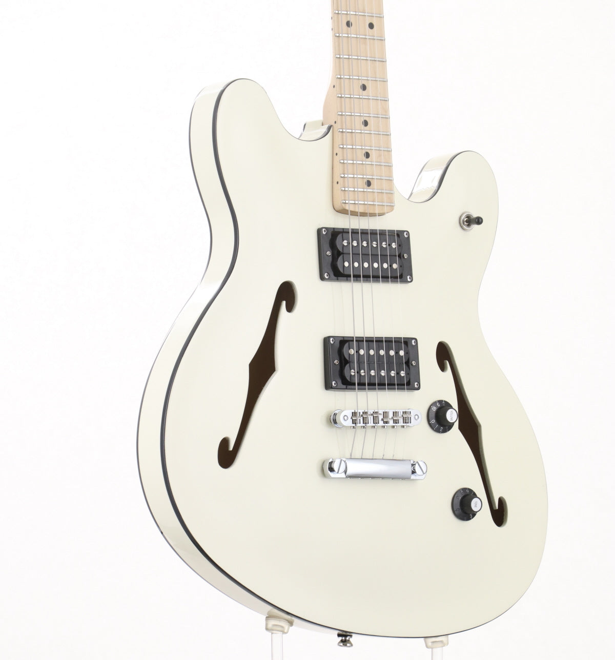 [SN ISSF21005232] USED Squier by Fender / Affinity Series Starcaster Maple Fingerboard Olympic White Squier [3.29kg / made in 2021] [08]