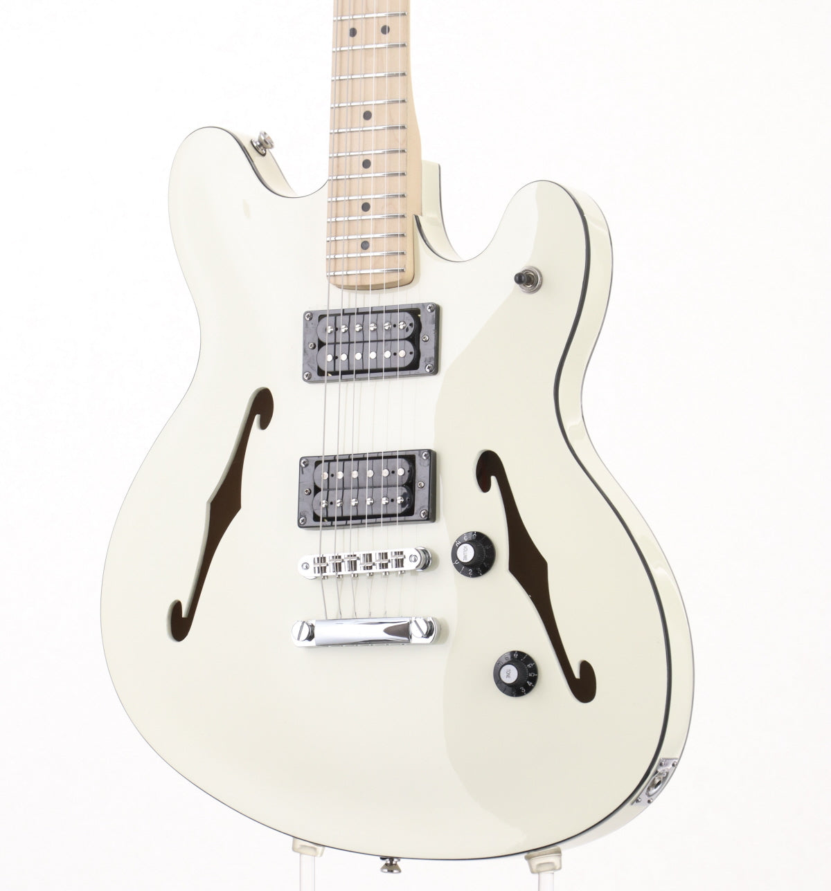 [SN ISSF21005232] USED Squier by Fender / Affinity Series Starcaster Maple Fingerboard Olympic White Squier [3.29kg / made in 2021] [08]