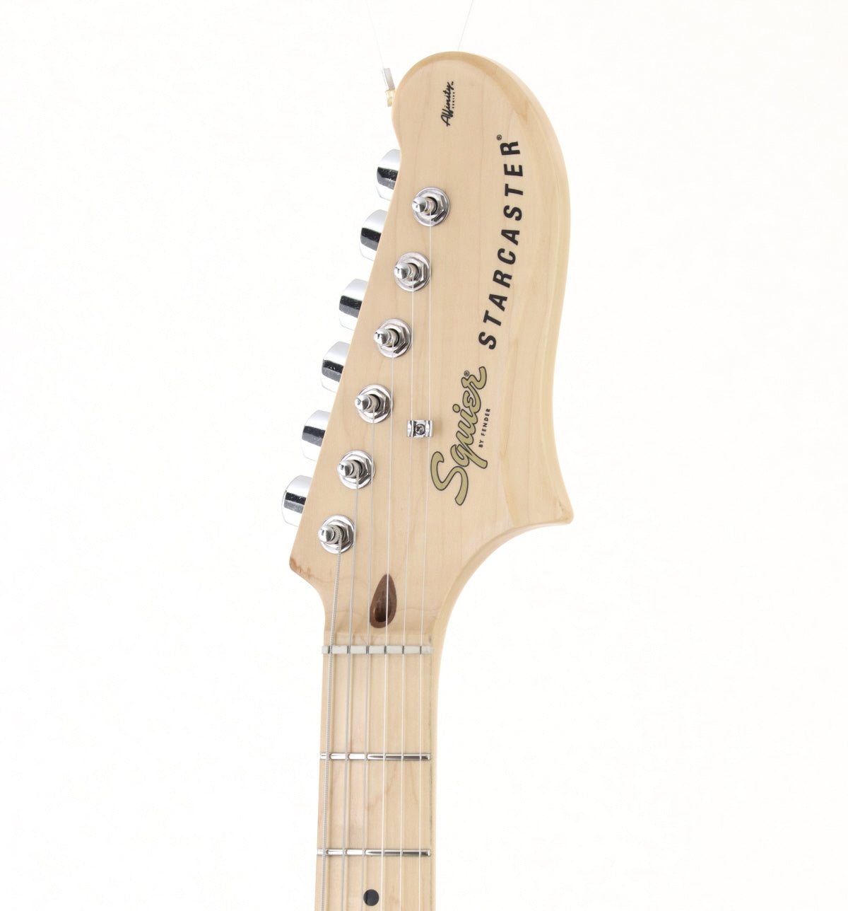 [SN ISSF21005232] USED Squier by Fender / Affinity Series Starcaster Maple Fingerboard Olympic White Squier [3.29kg / made in 2021] [08]